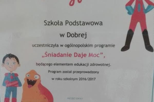 Śniadanie daje moc 2016/2017